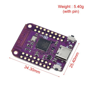 ESP32-S2FN4R2บอร์ด S2 ESP32ใช้ Wi-Fi ขนาดมินิ ESP32-S2แฟลช4MB PSRAM micropython ใช้ได้ D1การอัปเกรดมินิ