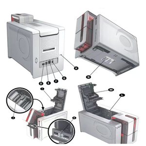 Primacy单/双面用于Evolis Primacy第一代型号聚氯乙烯身份证聚氯乙烯打印机印刷机 - Product Image 4