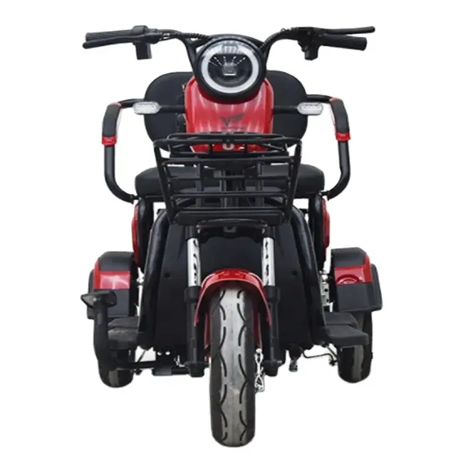 Tricycle Scooter électrique 3 roues Tricycle électrique moto pour adultes passager à bas prix