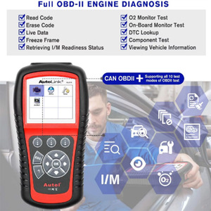 Autolink AL619 Diagnóstico Auto OBD2 Escáner Herramienta de diagnóstico de coche Motor, ABS,SRS Auto Multi Idioma Coche Escáner automotriz - Product Image 2