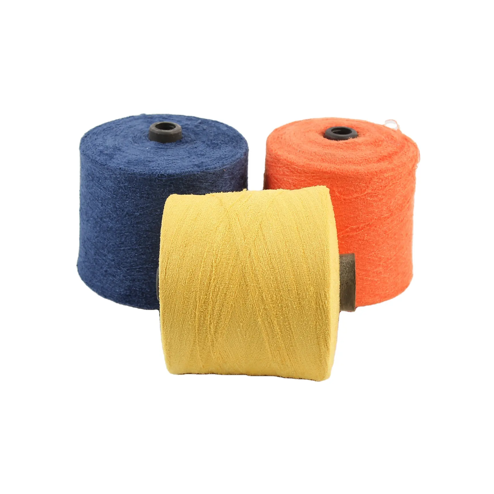 China Fancy Yarn Hersteller Großhandel 1/18S 100% Nylon garn Feder garn für Strick maschine