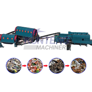Clasificación de basura de buena calidad, separación de residuos mediante sistemas de clasificación automatizados y máquinas para la industria del reciclaje de residuos - Product Image 1