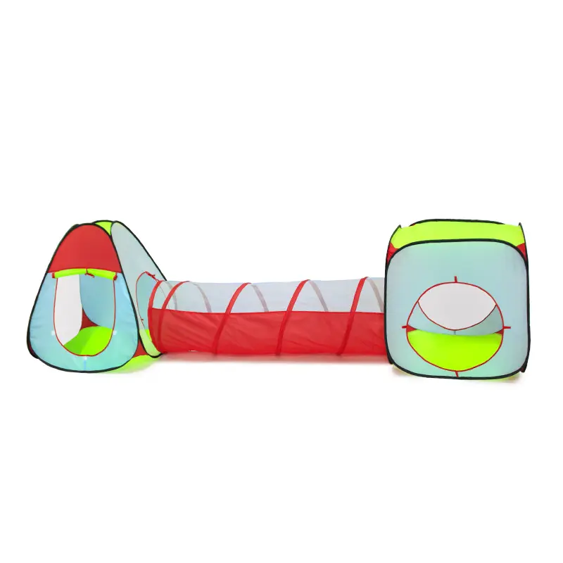 Tenda per bambini tenda da gioco per bambini tenda giocattolo a tunnel per bambini con rete per giochi al coperto