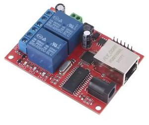 LAN <strong>Ethernet</strong> 2-Way Relay Board Delay Switch TCP/UDP Controller <strong>Module</strong> - Product Image 1