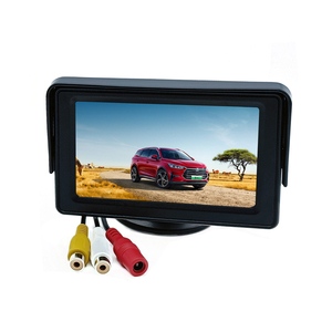 4.3 Inch Car TFT <strong>LCD</strong> Parking <strong>Reverse</strong> Monitor with Rear View 12V Radar <strong>Sensor</strong> Car Mirror Camera 4.3 Inch <strong>LCD</strong> Screen - Product Image 1
