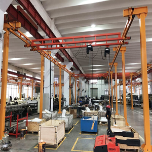 1000 kg 2 Ton <strong>Free</strong>-Standing Light Bridge <strong>Crane</strong> System with Flexible Beam Monorail Engine Core Component Workstation <strong>Crane</strong> - Product Image 6