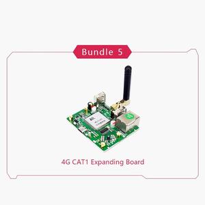 <strong>Raspberry</strong> <strong>Pi</strong> Zero W/ WH Expansion Board Ethernet <strong>USB</strong> <strong>Interface</strong> 4G Communication Module Metal Shell - Product Image 4