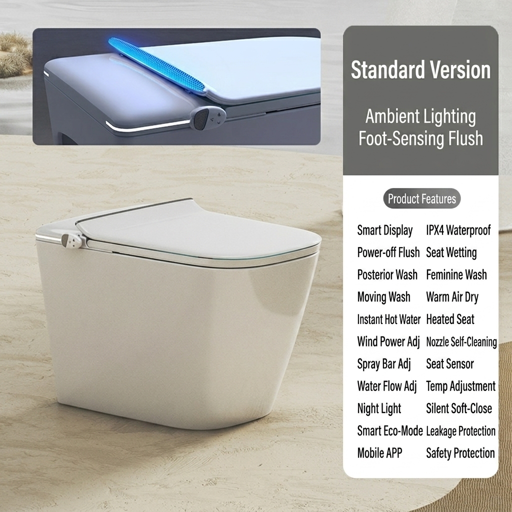 White-standard configuration with water tank