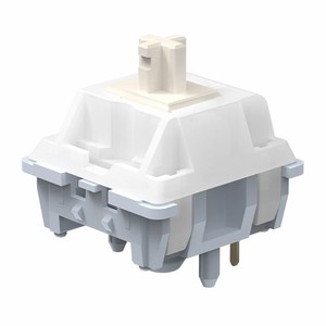 用于机械键盘的BSUN Flash (Splash) 线性银样开关5针MX结构线性开关