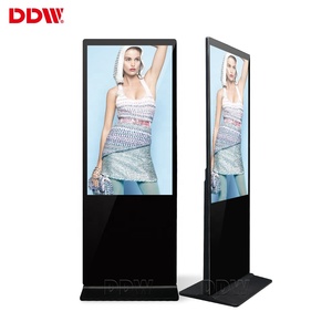 55 zoll boden stehen werbung interaktive <span class=keywords><strong>display</strong></span> media player box <span class=keywords><strong>software</strong></span> kiosk digital signage