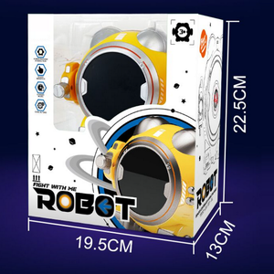 Juguete de robot de lucha electrónico inteligente para niños con control remoto con pantalla LED y características de baile sensibles al tacto - Product Image 6