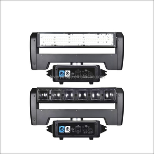 Doppio lato fascio di lavaggio testa mobile con controllo Pixel Led testa mobile luce di lavaggio fase di movimento luce 6 pezzi Rgbw 4 in 1 40w