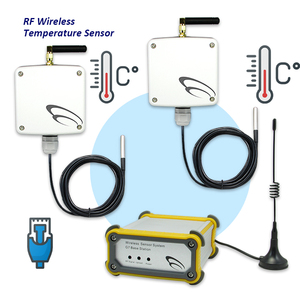 2 Sets Smart IoT Phone APP <strong>Control</strong> RF Wireless <strong>Temperature</strong> Data Logger Recorder Refrigerator Freezer Environment Monitor - Product Image 2