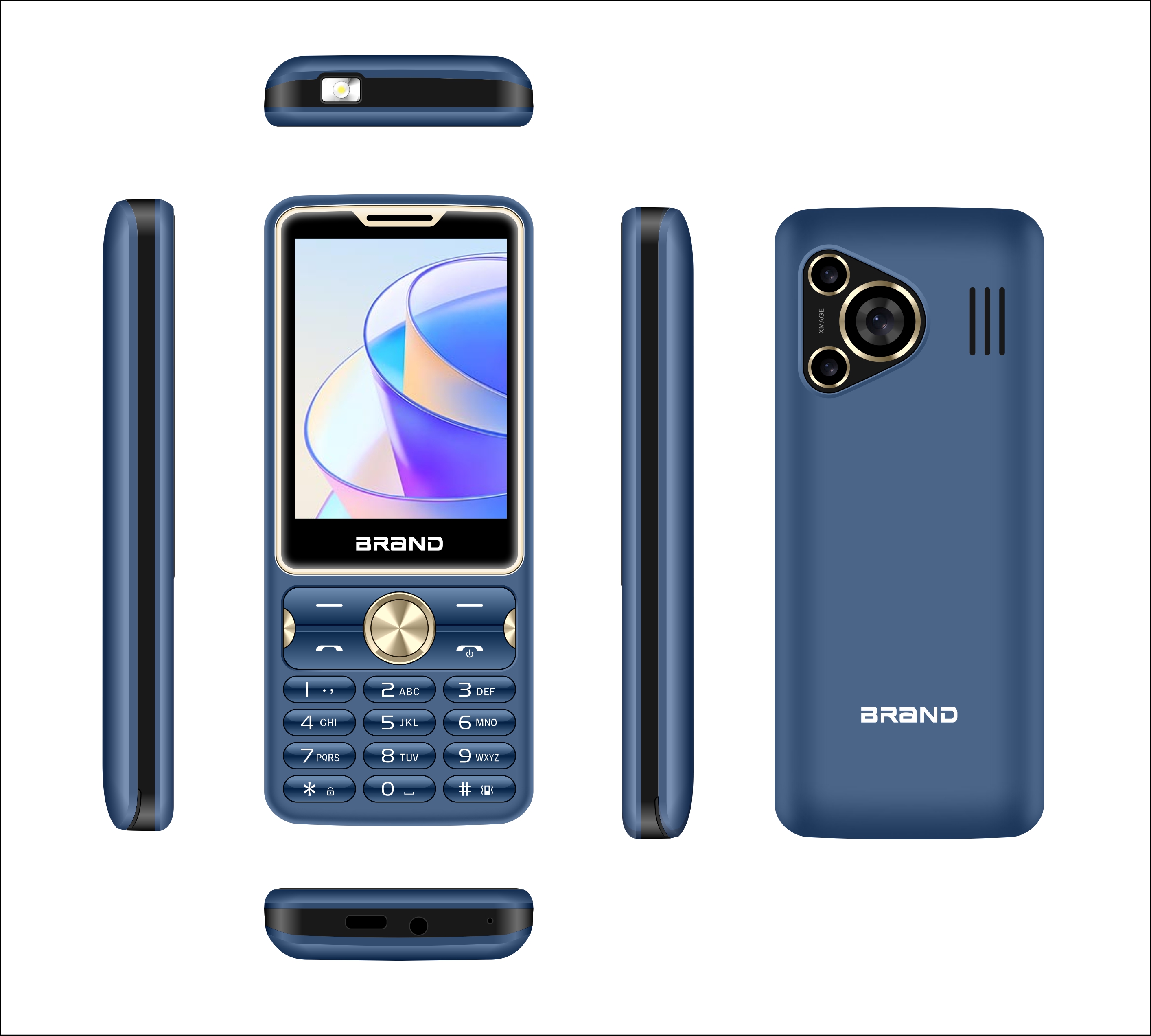 Bleu profond