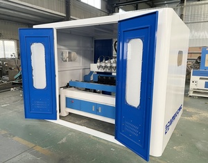 Simple y fácil de usar Conveniente en el material Cerrado 1325 1530 Multi Head CNC Router Machine - Product Image 5