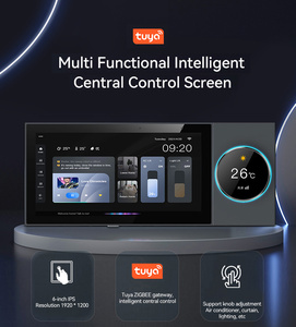 Glomarket Tuya Wifi akıllı 6 inç kontrol paneli çok fonksiyonlu Zigbee ağ geçidi akıllı ev denetleyicisi akıllı ev sahibi inşa - Product Image 3