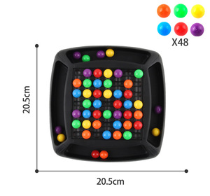 New Cheap <strong>Matching</strong> Fun Educational Interaction Fighting Quartet Splat Board Games Toy Chess Game - Product Image 3