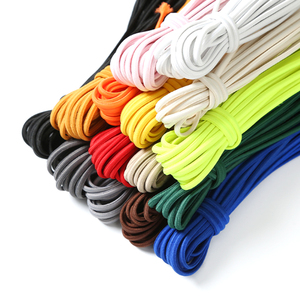 Stock 2.5mm 3mm Colorful Polyester Rubber Round <strong>Elastic</strong> Cord <strong>String</strong> for Chairs Garment - Product Image 1