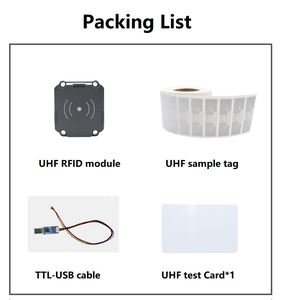 Integrierte 3,5-V-UHF-RFID-M5-Einheit Raspberry Pi Arduino EPS32-Karte 1-3,5 M UHF-RFID-Lesegerät Writer 860-960MHz UART/USB-Anschluss