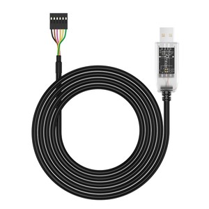 DTECH 1.8m USB A TTL 6P başlık UART 3.3V seri dönüştürücü kablosu IOT6554 - Product Image 1