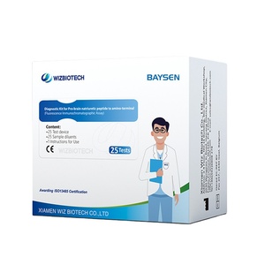 Wizbiotech Blood NT-ProBNP FIAテスト (プロ脳自然利尿ペプチドから心不全のアミノ末端急速検査キットによる) - Product Image 2