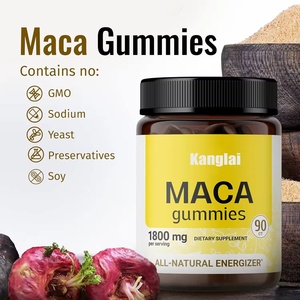 Özel etiket bitkisel takviyesi erkekler Maca <span class=keywords><strong>Ginseng</strong></span> Pil enerji Boost Maca Gummies - Product Image 6