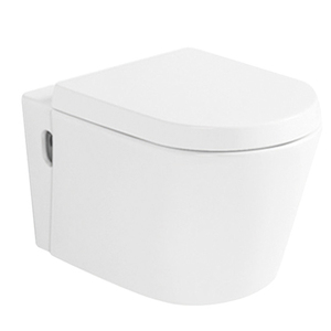 ห้องน้ำเครื่องเคลือบสีขาวแขวนผนังดีไซน์ทันสมัยสำหรับบ้านและโรงแรมห้องน้ำหนึ่งชิ้นห้องน้ำห้องสุขาเซรามิก - Product Image 4