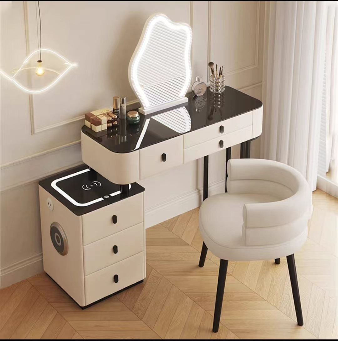 Chaise 80 Circle en verre noir