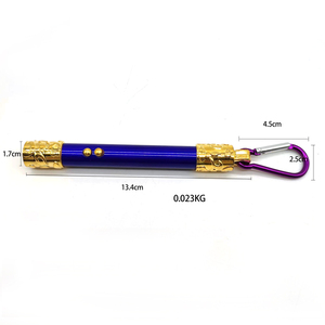 Minilinterna portátil de color dorado, linterna cilíndrica, 3 en 1, tipo batería, diferentes colores - Product Image 3