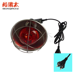 250W Nhiệt Bóng Đèn Cho Gà Con Nhiệt Màu Đỏ Đèn Bóng Đèn Cho Gà Sưởi Ấm Hồng Ngoại Đèn Cho Vật Nuôi Động Vật Tiêu Chuẩn Châu Âu 2 Cắm - Product Image 2