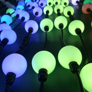Programmable Christmas <strong>Led</strong> <strong>String</strong> Lights Rgb <strong>Dmx</strong> 3d Ball - Product Image 5