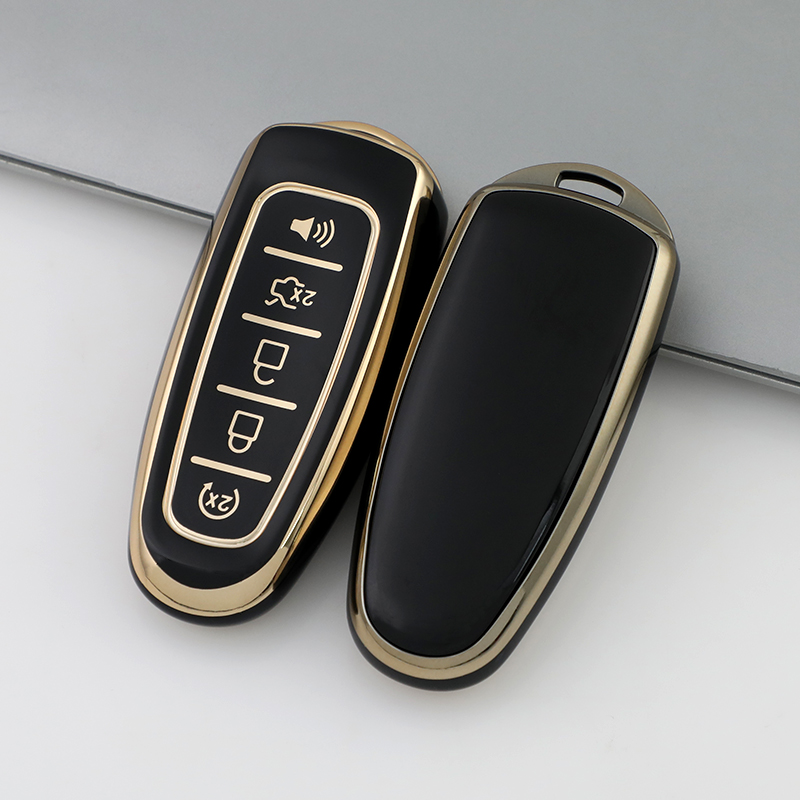 Type-J 5 button cover-Black
