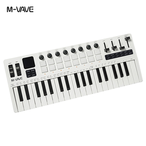 M-VAVE 37 чувствительных к скорости клавиш MIDI контроллер клавиатуры беспроводной встроенный DX-7 FM синтезатор двигателя секвенсор и арпеджиатор