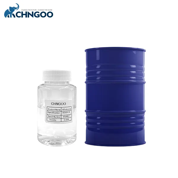 CHNGOO 107 polimer silikon hidroksi cairan silikon OH RTV karet silikon untuk industri cat