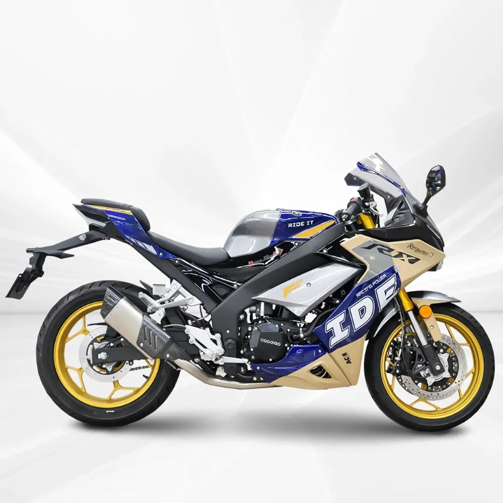 Высокоскоростной гоночный бензиновый мотоцикл мощный двигатель 200/400CC внедорожный велосипед для взрослых мото