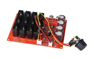 DC 10-50V 60A regolatore di velocità del motore scheda HHO PWM RC 12V 24V 48V 3000W DC spazzola regolatore generatori parti del generatore accessori - Product Image 2