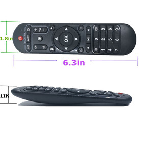 Fabrikada IR öğrenme kodu evrensel akıllı X96 tv kutusu uzaktan kumanda mini hafif kaliteli hava fare - Product Image 5