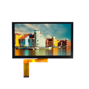Wandisplay 30pin LVDS LCD Bảng điều khiển TFT LCD ánh sáng phía trước 1024*600 7 inch cảm ứng Bảng điều chỉnh - Product Image 1