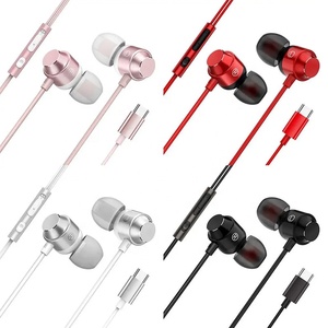 Type-C Magnetic Metal In-Ear Earphones with Mic Wire <strong>Control</strong> Bass Headset for PC <strong>Computer</strong> <strong>USB</strong> C Wired Music &amp; <strong>Game</strong> Earphones - Product Image 6