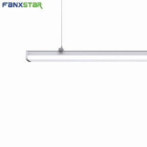 IP65 hava koşullarına dayanıklı tasarımcı merdiven boşluğu aydınlatma 120LMW 18W 36W 54W askıya montaj su geçirmez PC lamba vücut LED ampul tüpleri ile - Product Image 5