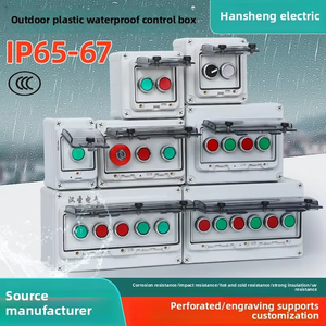 Scatola di controllo istantanea con interruttore a 6 fori impermeabile all'aperto di alta qualità con materiale ABS di qualità meccanica - Product Image 5