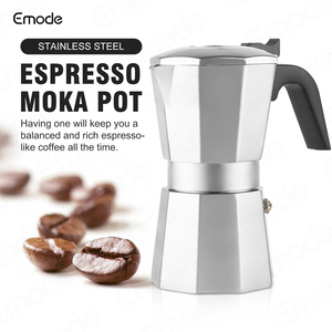 Dayanıklı Espresso kahve makinesi el Espresso makinesi İtalyan kahve makinesi bakla 4cup Moka Pot - Product Image 3