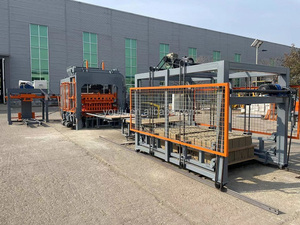 Máquina para fabricar bloques huecos de construcción, nuevo procesamiento de vibración usado para cemento, cenizas volantes, arena, ladrillos, Motor, bomba PLC - Product Image 2