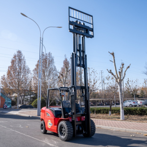 可定制4 5 7吨3000毫米提升高度高效物料搬运仓库建筑CE柴油叉车