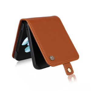 三星z翻盖5 6防滑迷你皮包盒三星Galaxy Z翻盖6 5卡槽钱包盒 - Product Image 4
