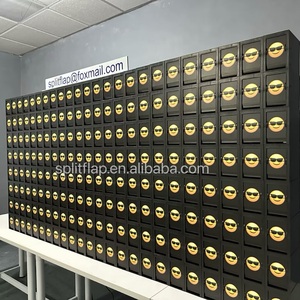 Generatore di bordo di partenza dell'aeroporto segni di lettera ribaltabile Modulare Display con patta fai da te <span class=keywords><strong>arduino</strong></span> Display Modulare