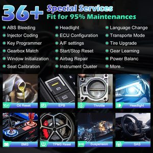 新しい機能VD70 OdbカースキャナーAutomotivo Profissional Appareil DeDiagnostic自動車診断機車とキー用 - Product Image 4