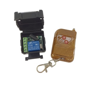 Drahtlose Fernbedienung DC 12 V 10 A 1 CH Relais 433 MHz Empfangsmodul für 1527 Codes lernen - Product Image 6