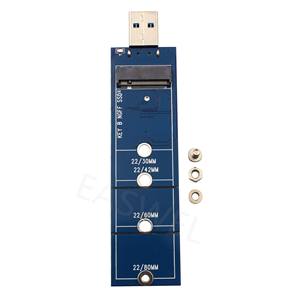 M.2ใหม่เป็น USB อะแดปเตอร์5Gbps M.2คีย์ SSD USB 3.0เป็น2280 M2 NGFF SSD ไดรฟ์อะแดปเตอร์แปลงการ์ดรีดเดอร์ SSD - Product Image 1