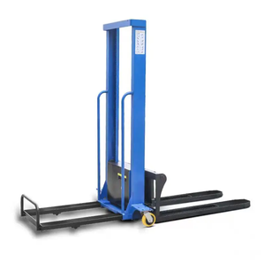 1T <strong>Auto</strong> Lift DC Motor Power Source Portable Stacker Truck Efficient <strong>Loading</strong> and <strong>Unloading</strong> for Retail Industries New Condition - Product Image 1